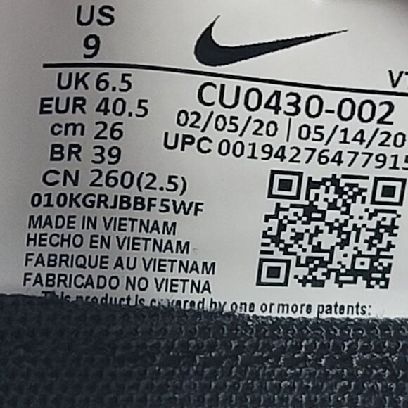 Nike React Infinity Run Flyknit Women's Gray Shoes CU0430-002 US Size 9 - Picture 8 of 8